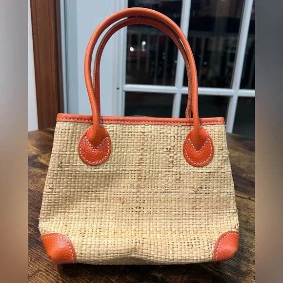 J. MCLAUGHLIN | ladies small, grasscloth purse - Picture 3 of 16